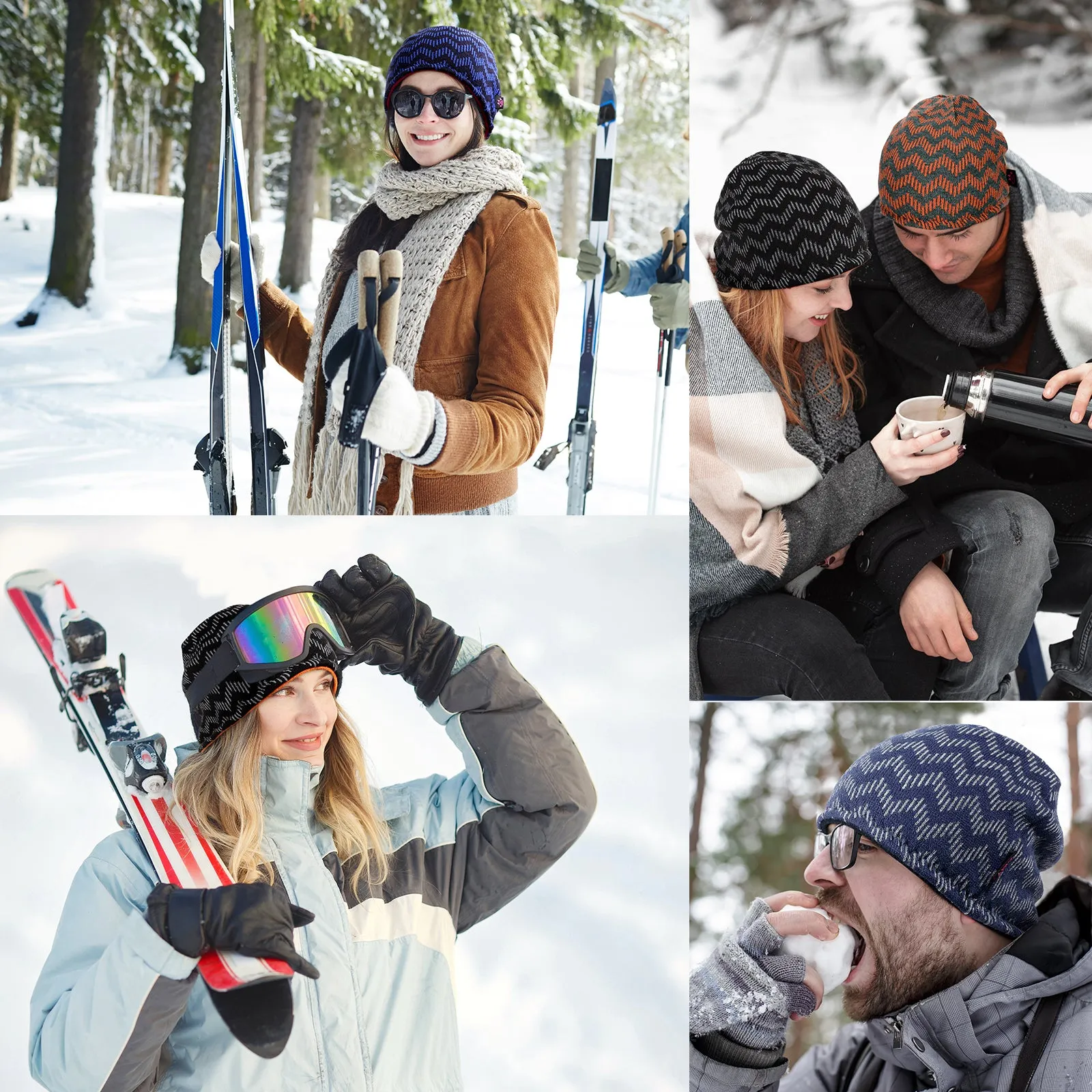 5-Piece Mystery Hat Box – Assorted Fashion Hats for Men & Women: Beanies, Baseball Caps, Bucket Hats, Winter Hats & More