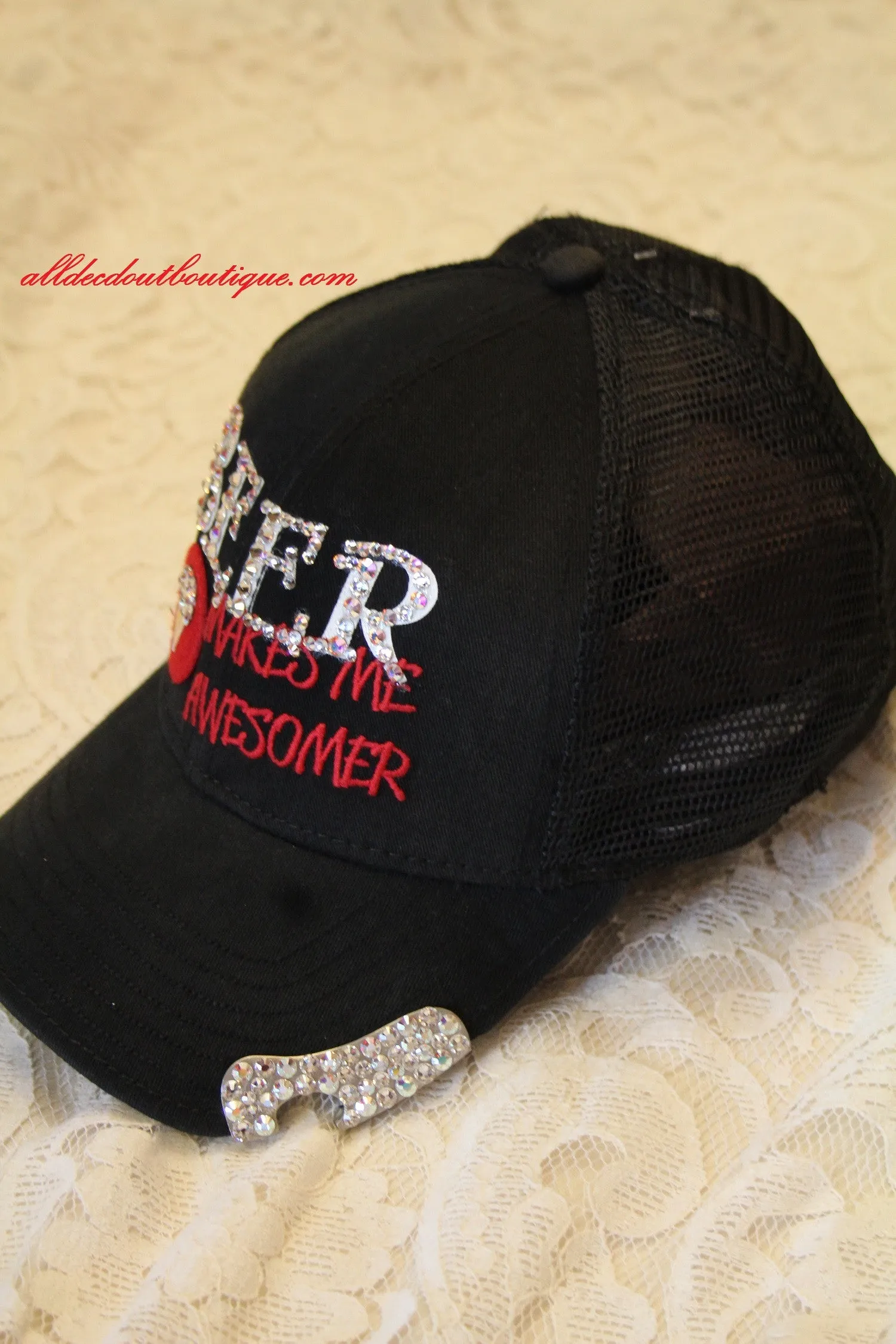 ADO | Embellished Bee Makes Me Awesomer Ball Cap