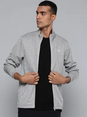 Alcis Men Grey Running Sporty Jacket