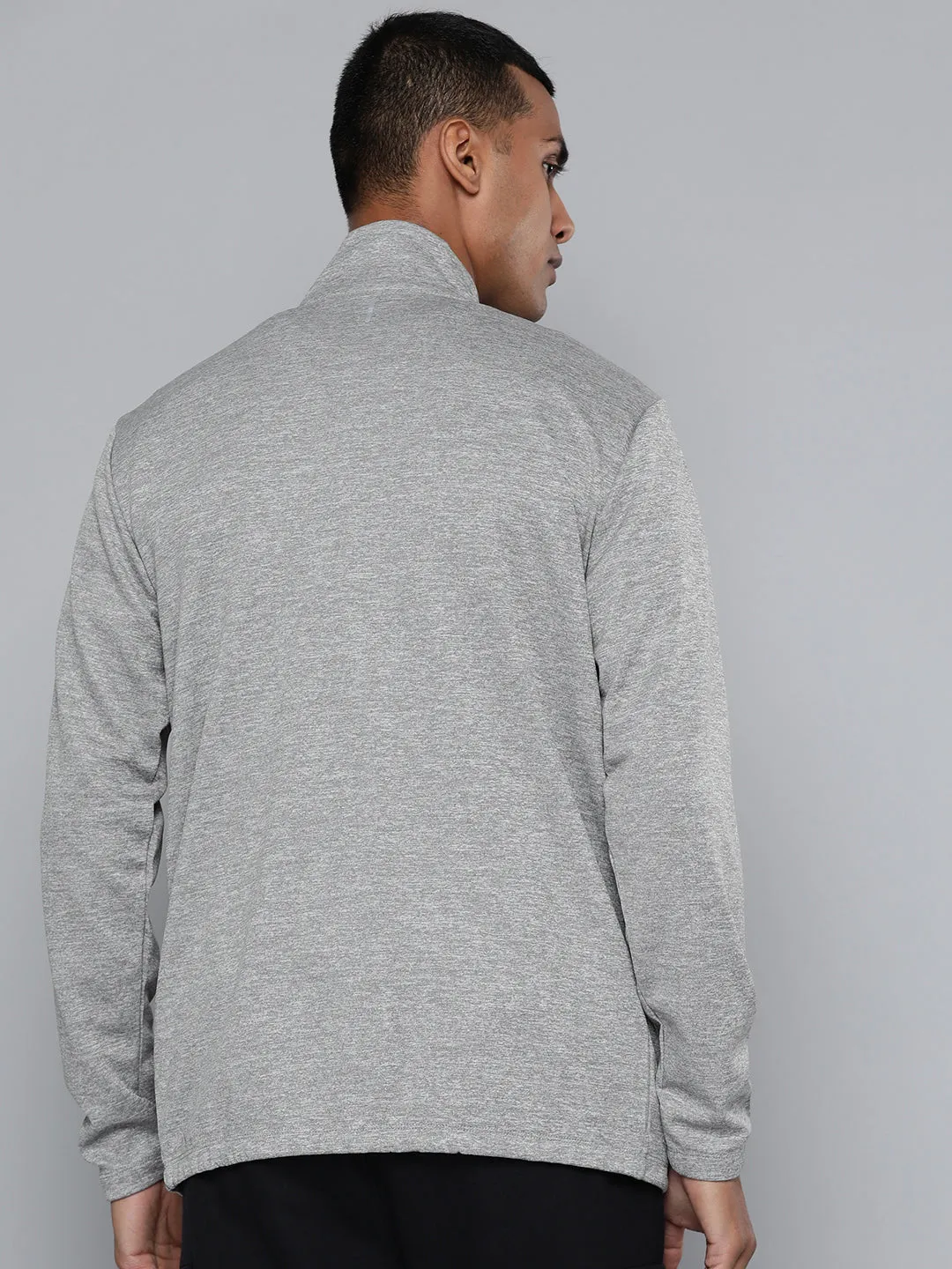 Alcis Men Grey Running Sporty Jacket