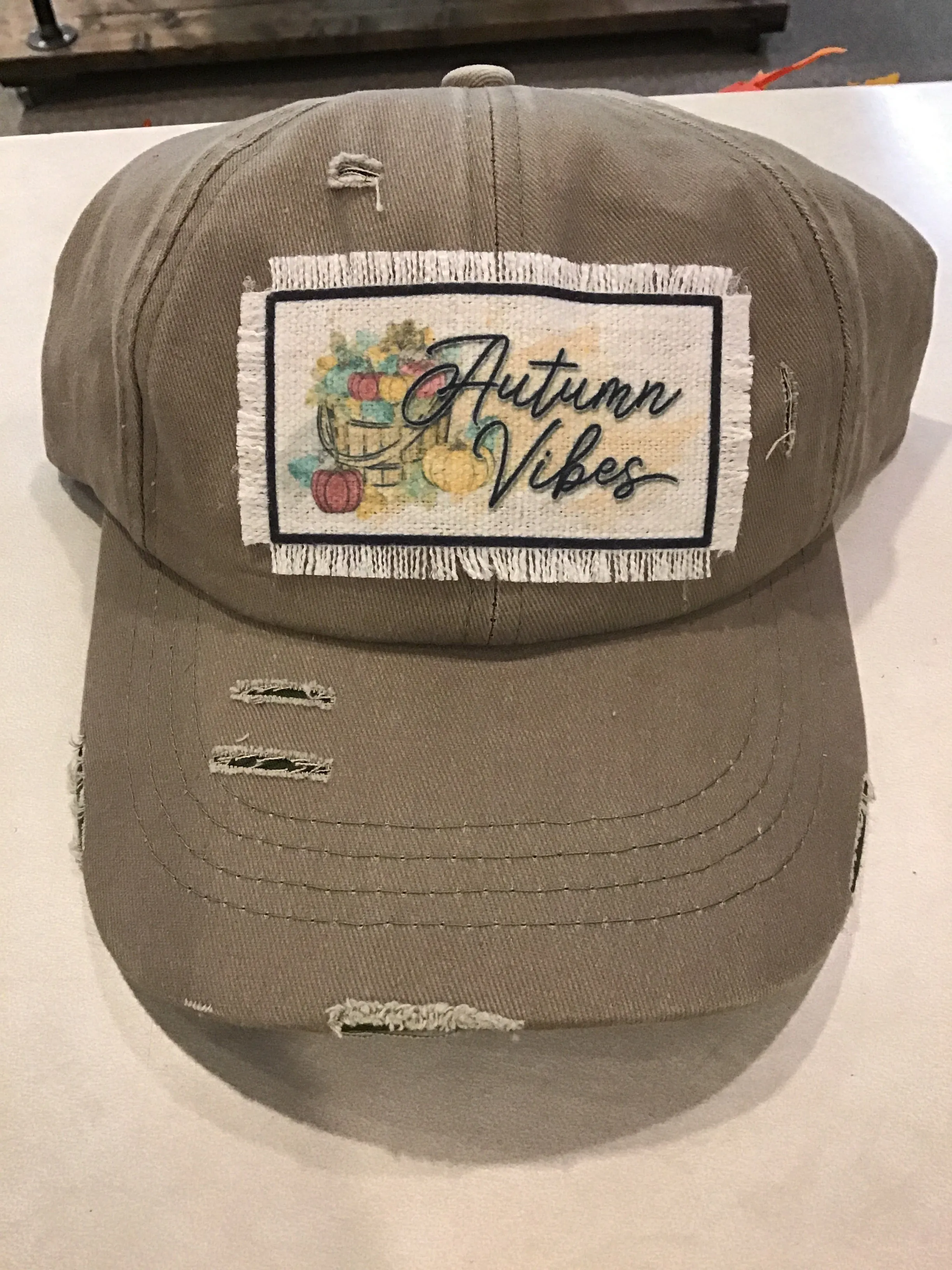 Baseball hat with high ponytail opening