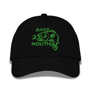 Bass Fishing Embroidered Baseball Caps