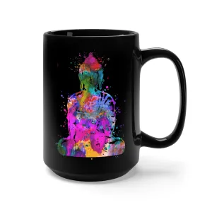 Buddha Black Mug 15oz