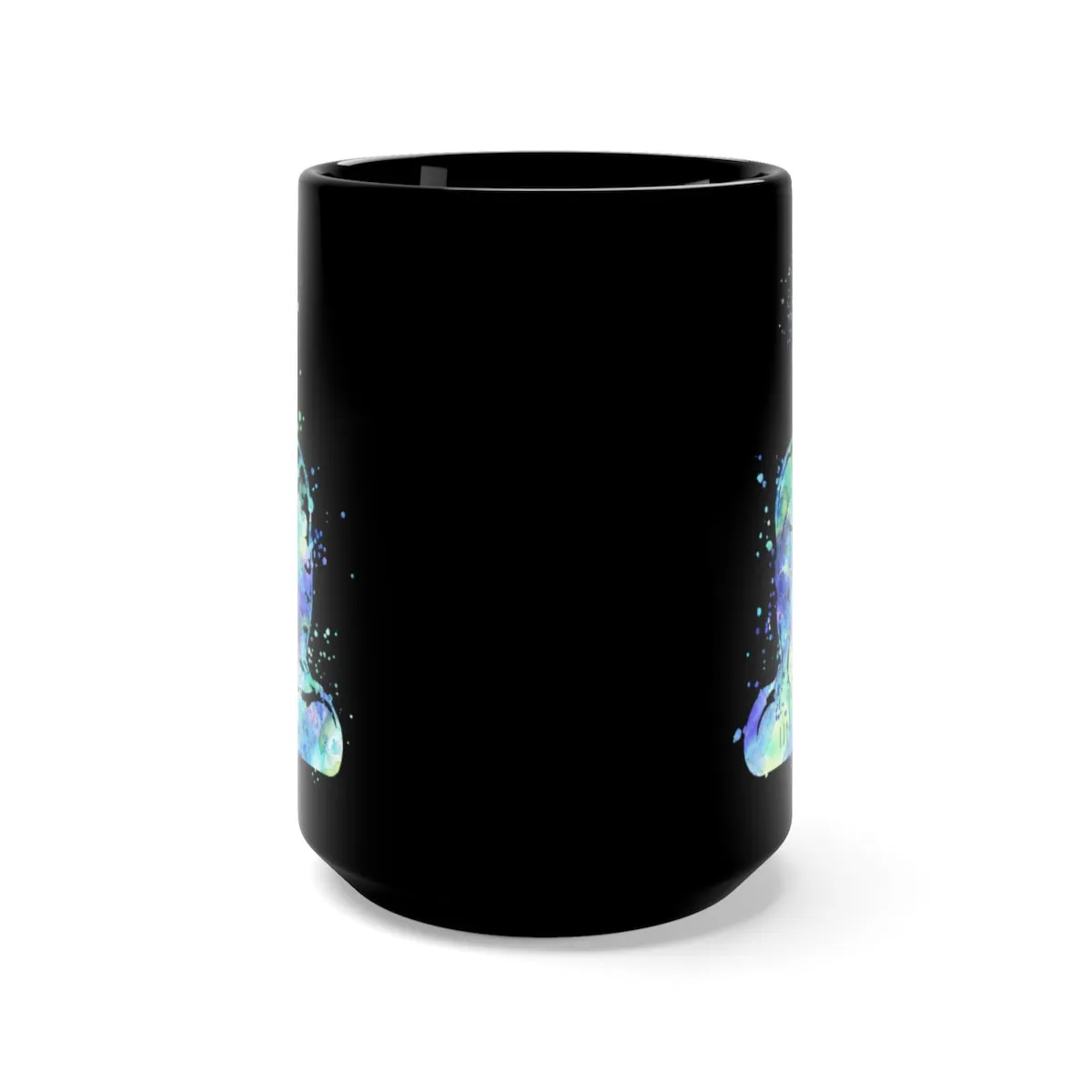 Buddha  Black Mug 15oz