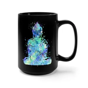 Buddha  Black Mug 15oz