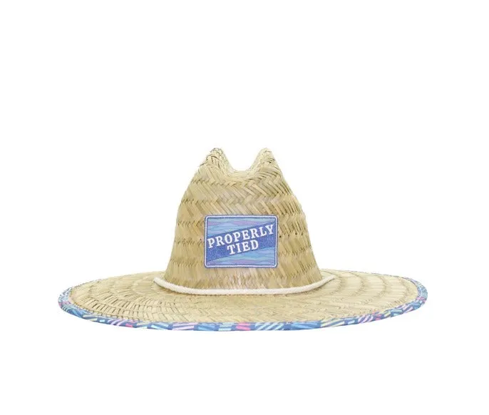 Cabo Straw Hat Malibu Wave