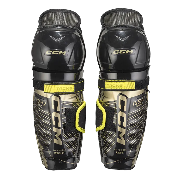 CCM Tacks AS-V Pro Shin Pads- Youth