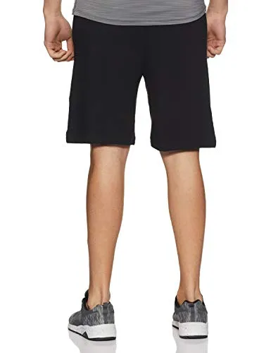 Chromozome Men's Track Pants (N-169 Running Shorts_Black_2XL)