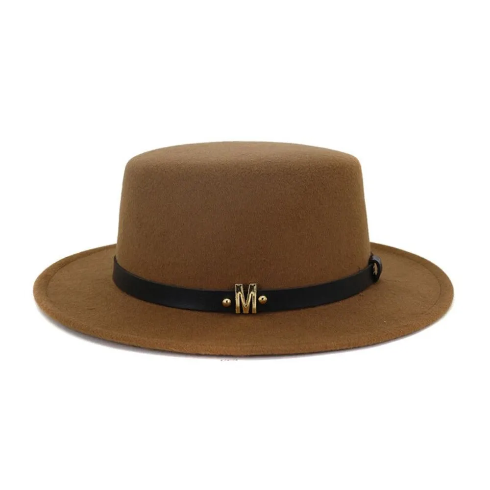 Classic Wide Brim Fedora Hat