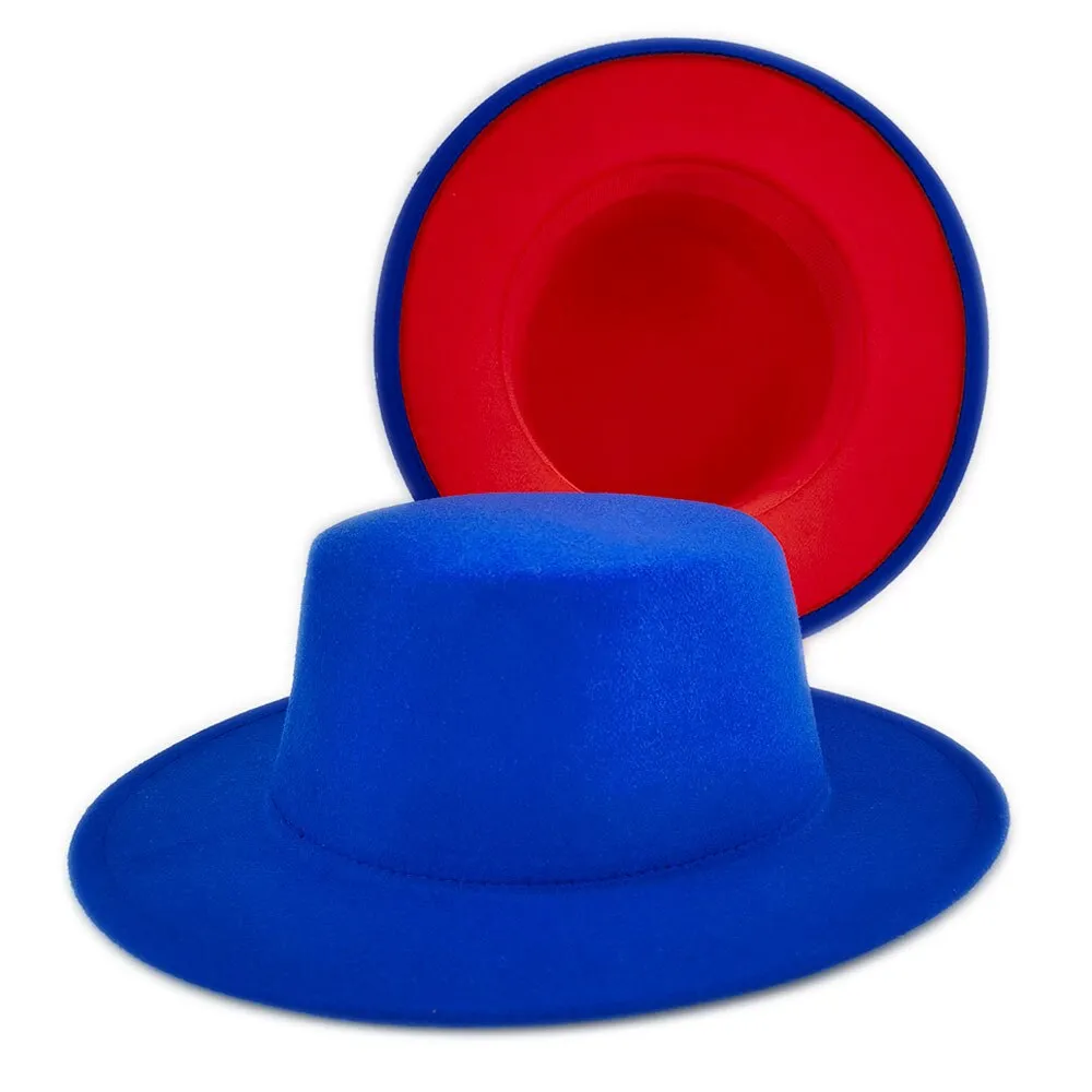 Classic Wide Brim Fedora Hat