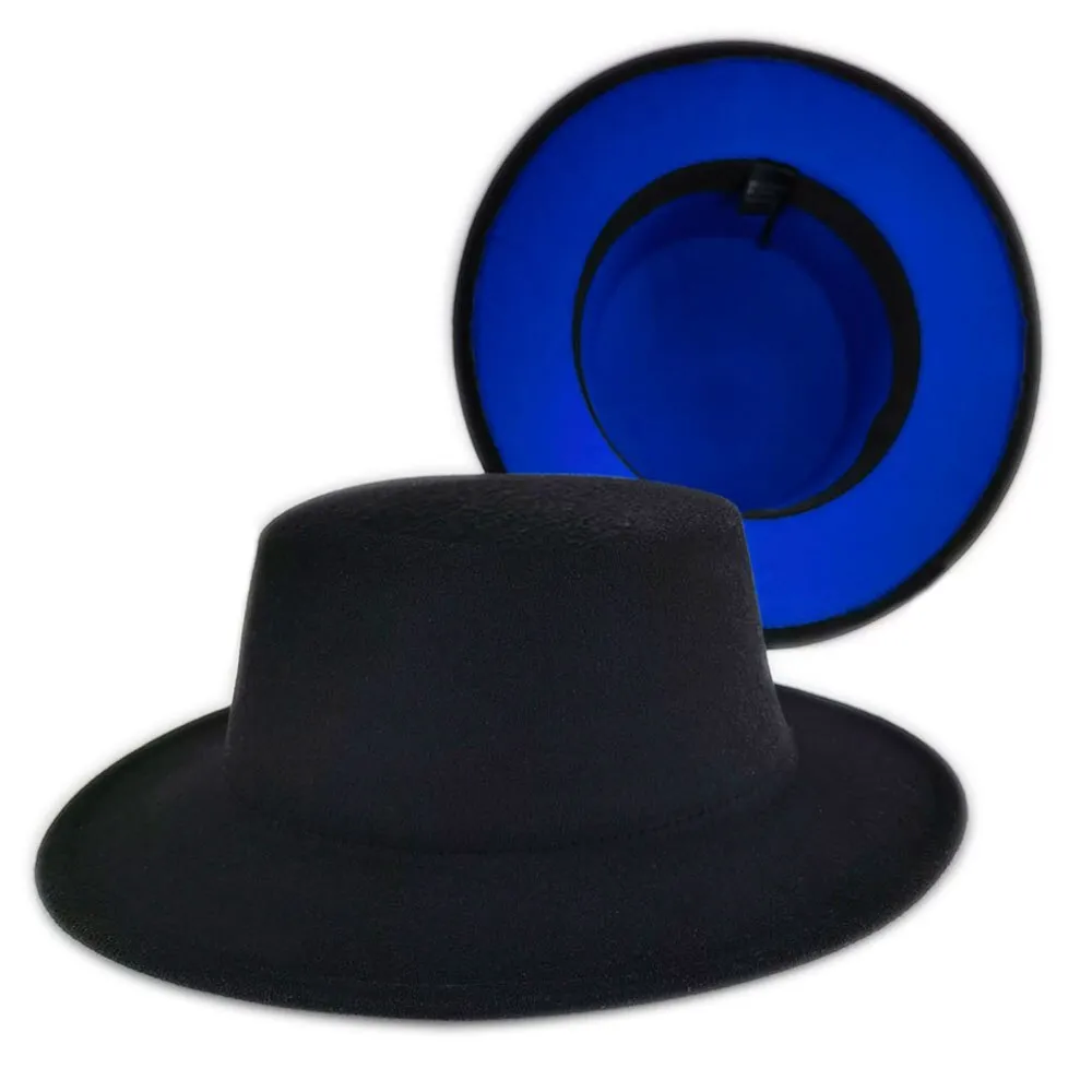 Classic Wide Brim Fedora Hat