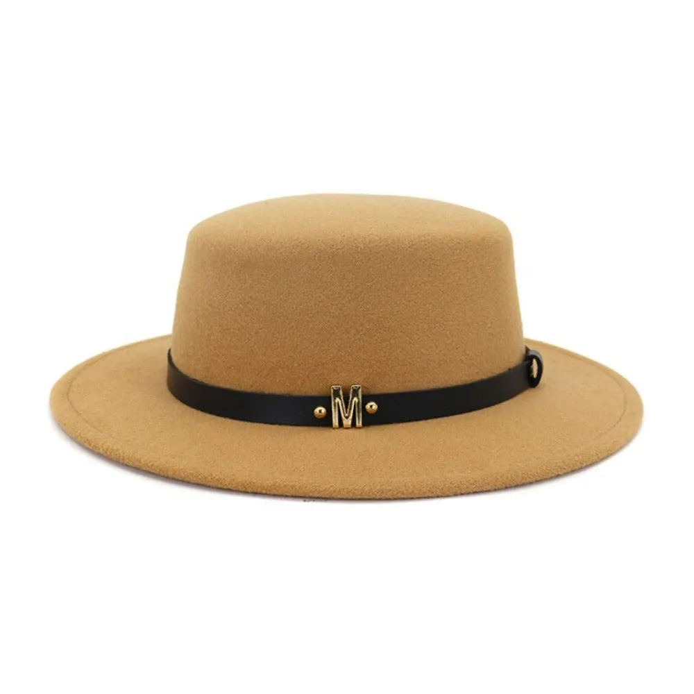 Classic Wide Brim Fedora Hat