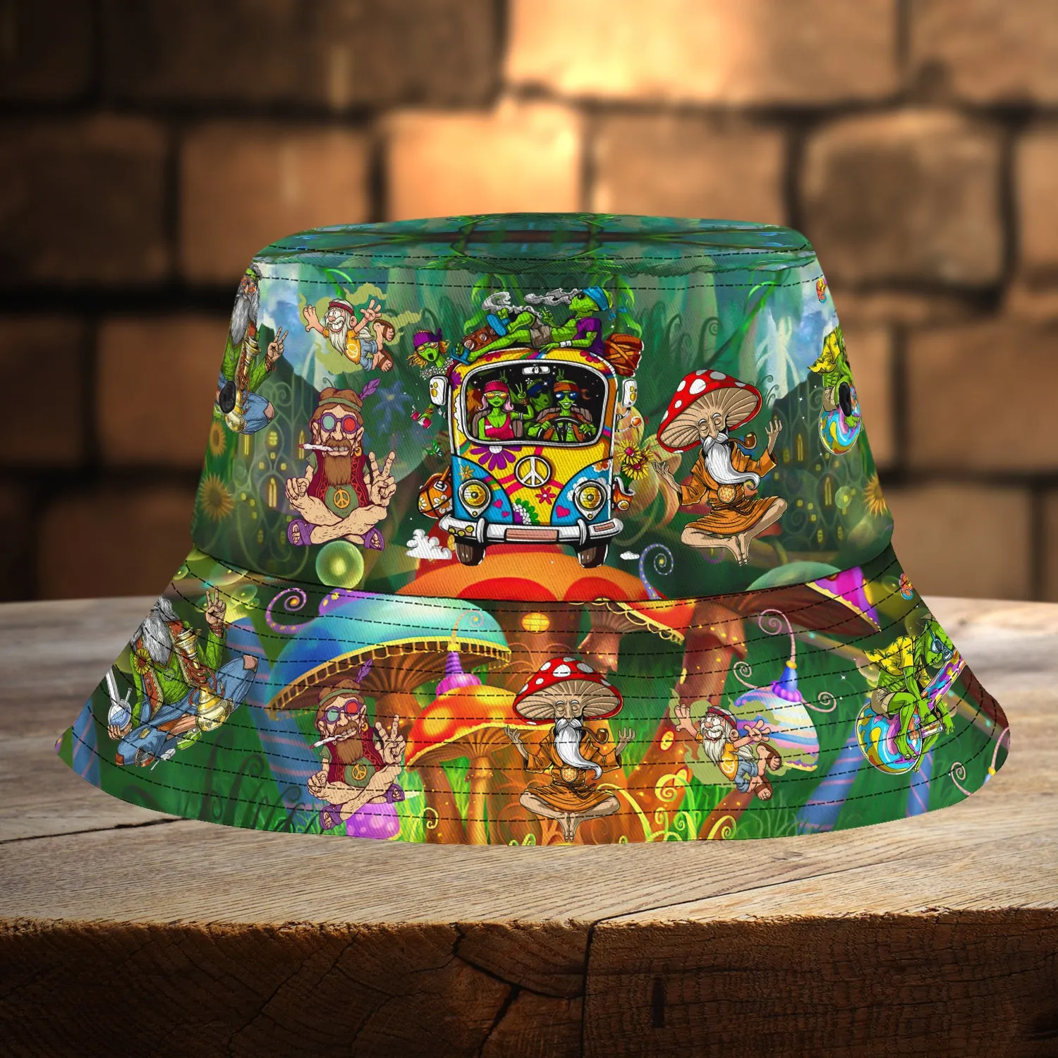 Custom Bucket Hat - Hippie High