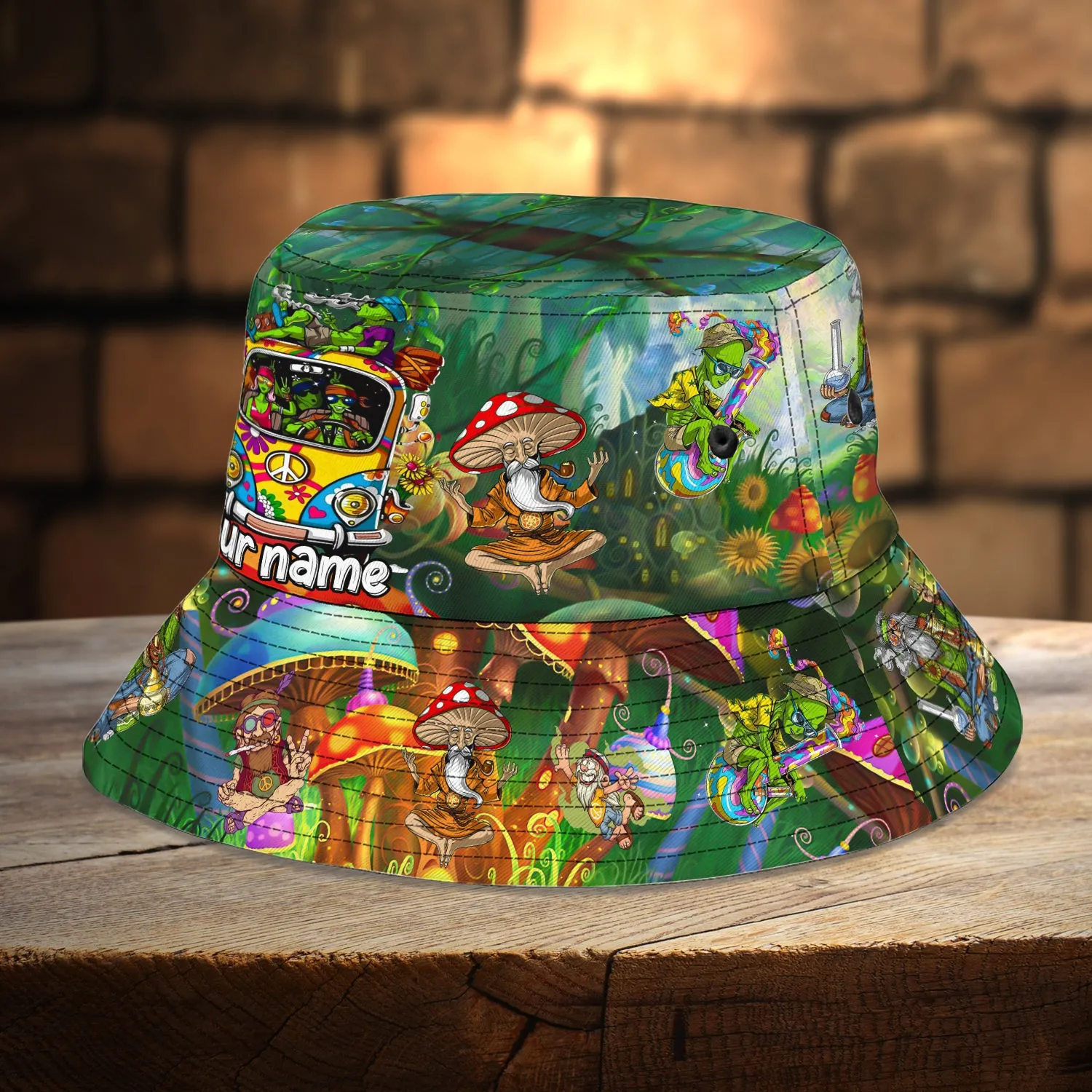 Custom Bucket Hat - Hippie High