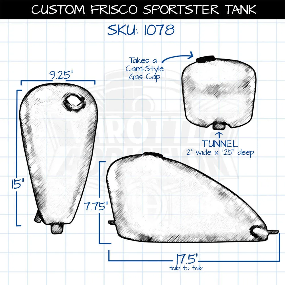 Custom Frisco Sporty Gas Tank