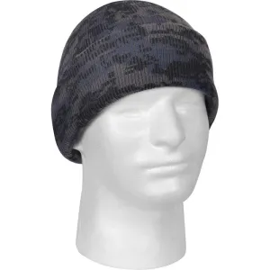 Digital Midnight Camouflage - Military Deluxe Watch Cap (Acrylic)