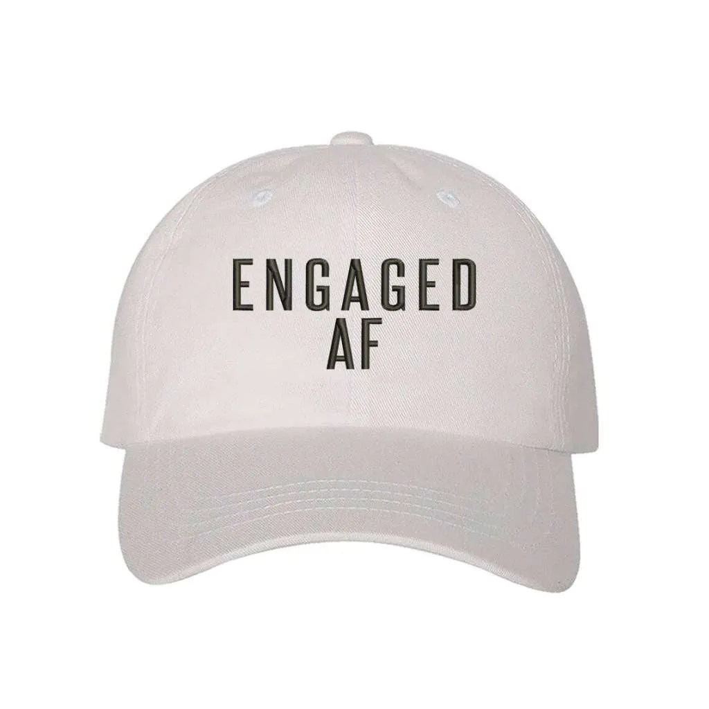 Engaged AF Embroidered Baseball Hat
