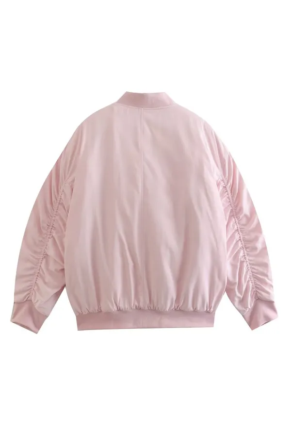 Fashionable Baseball Jacket Loose Cotton Jacket