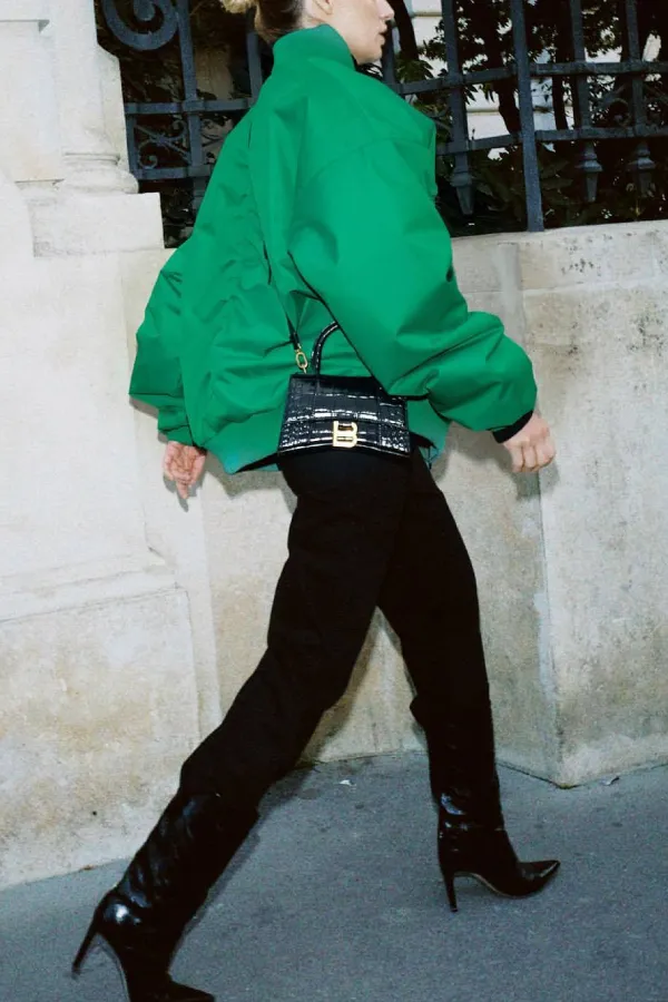 Fashionable Baseball Jacket Loose Cotton Jacket