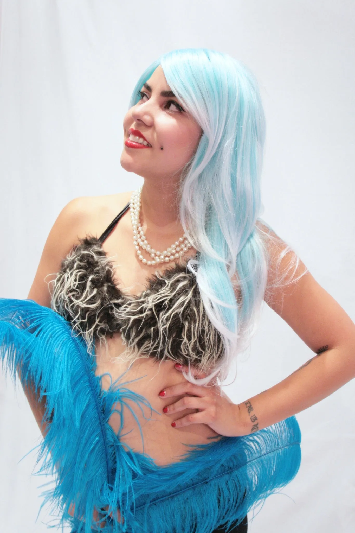 Fur Bikini Top (High-End Naturals)