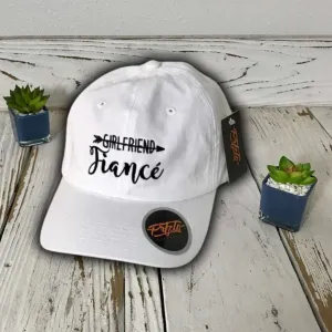 Girlfriend Fiancé Embroidered Baseball Hat