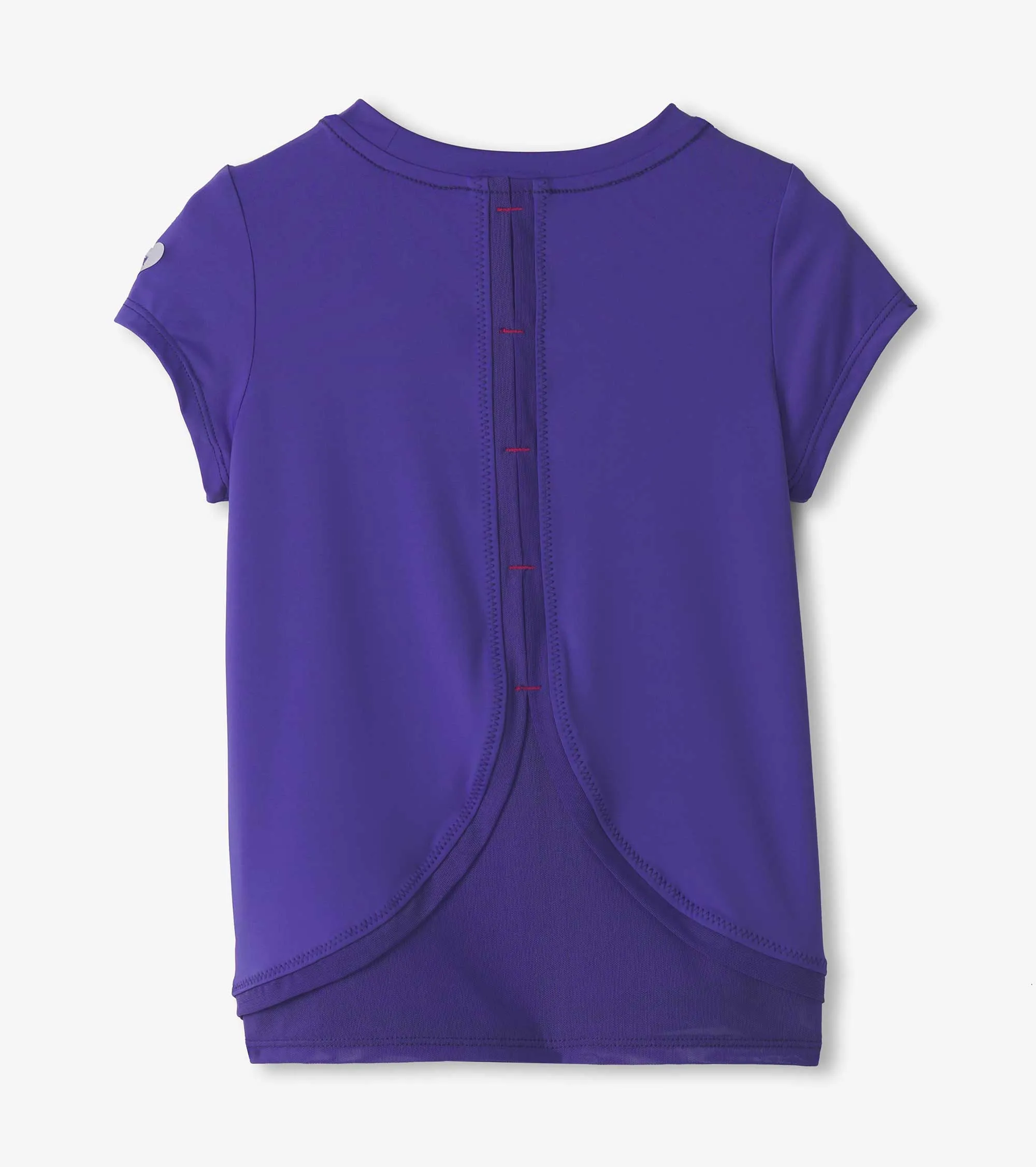 Hatley Purple Opulence Mesh Trim Tee