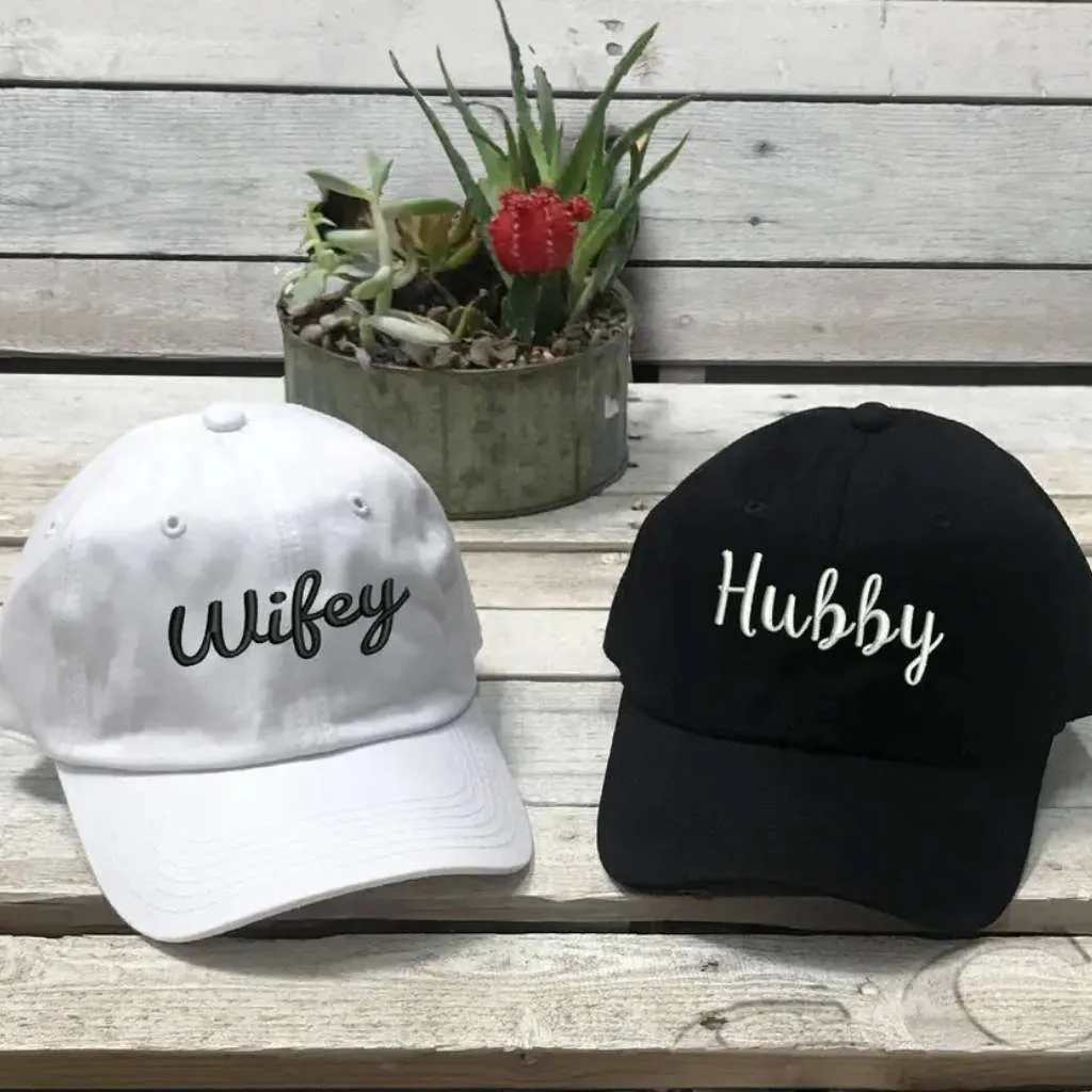 Hubby Embroidered Baseball Hat