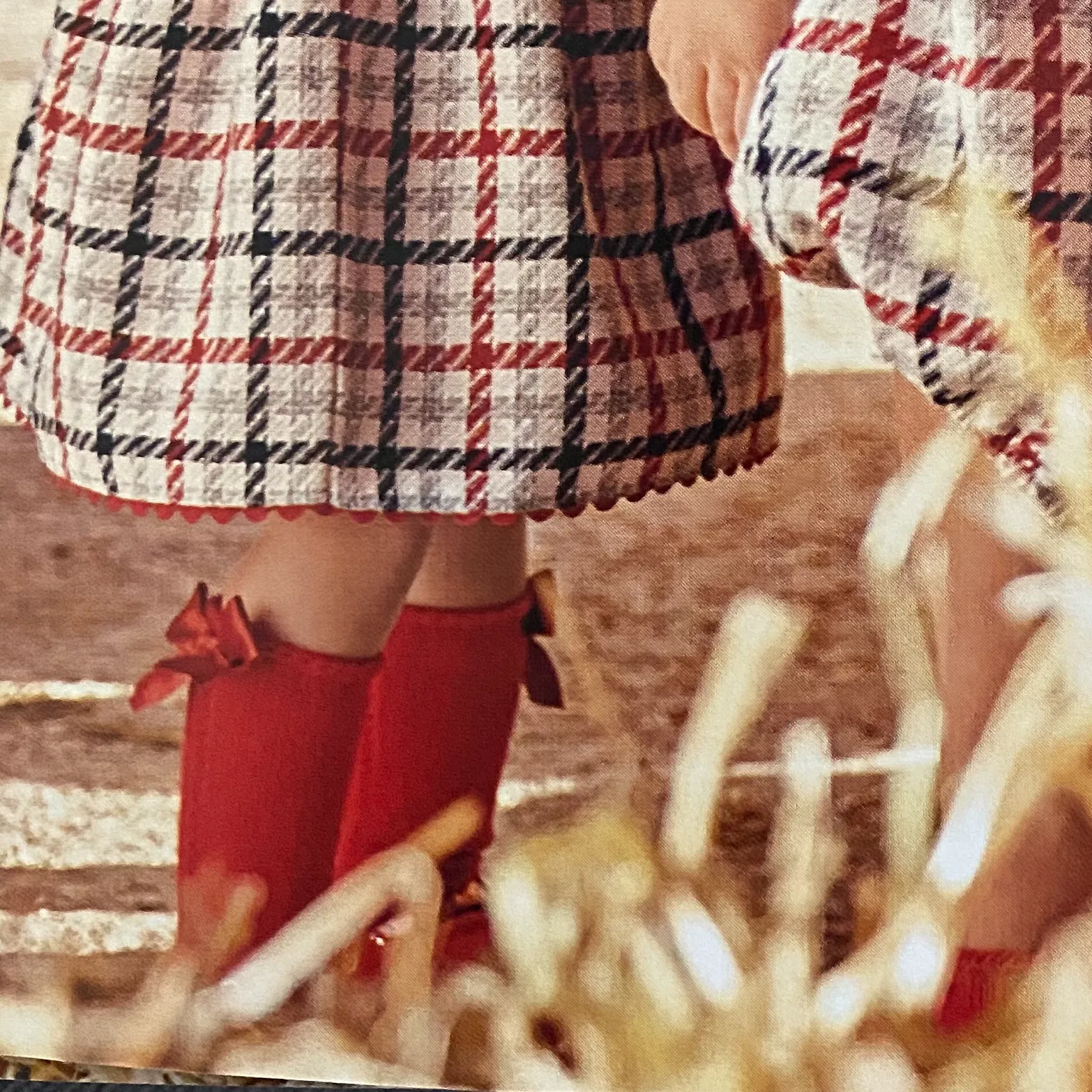 Juliana Knee Socks With Side Bow
