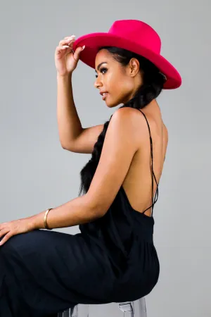 Keeping It Classy Fedora (Hot Pink)