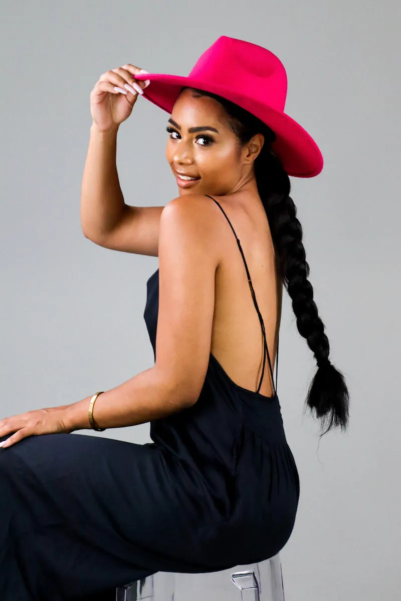 Keeping It Classy Fedora (Hot Pink)
