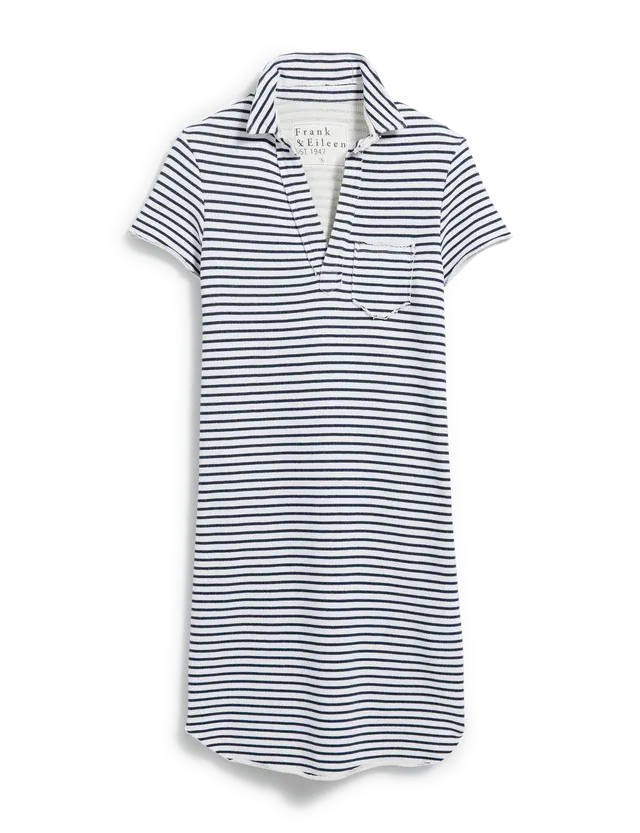 LAUREN FLEECE POLO DRESS 060524