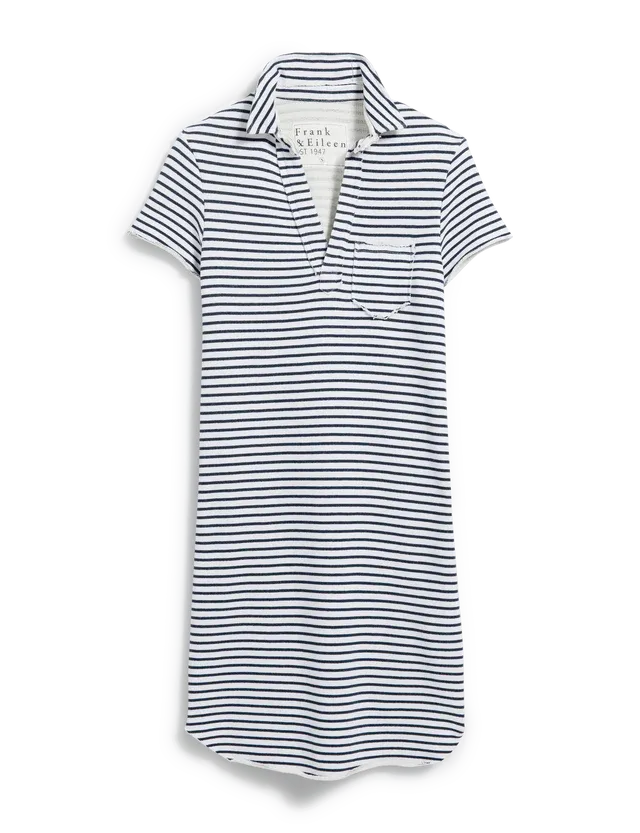 LAUREN FLEECE POLO DRESS 060524