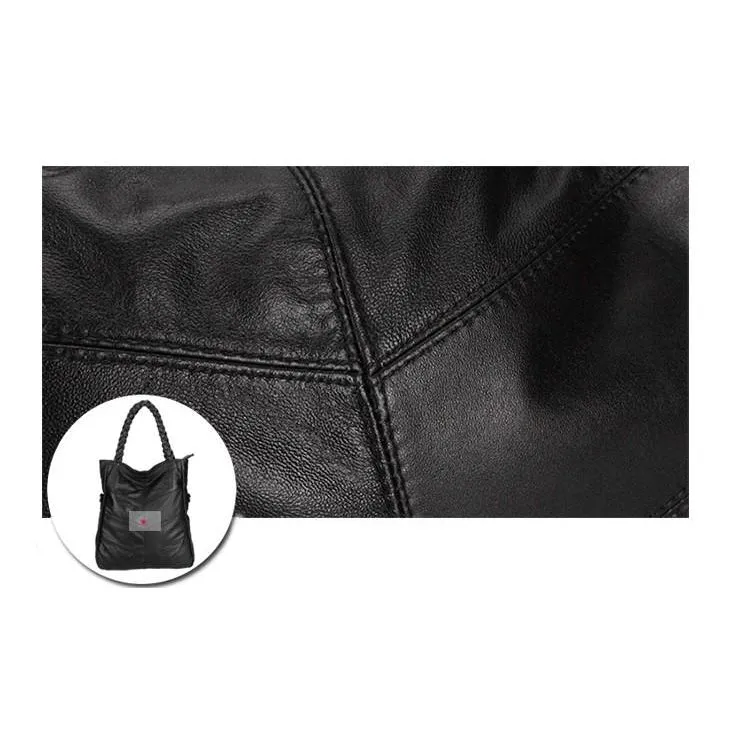 <bold>Bucket  / Tote Bag <br>Genuine-Leather