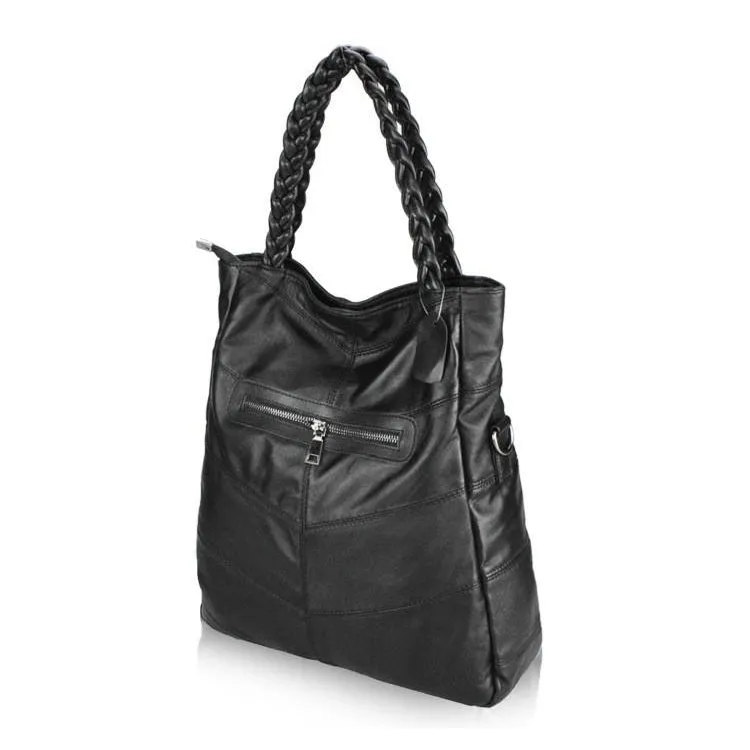 <bold>Bucket  / Tote Bag <br>Genuine-Leather