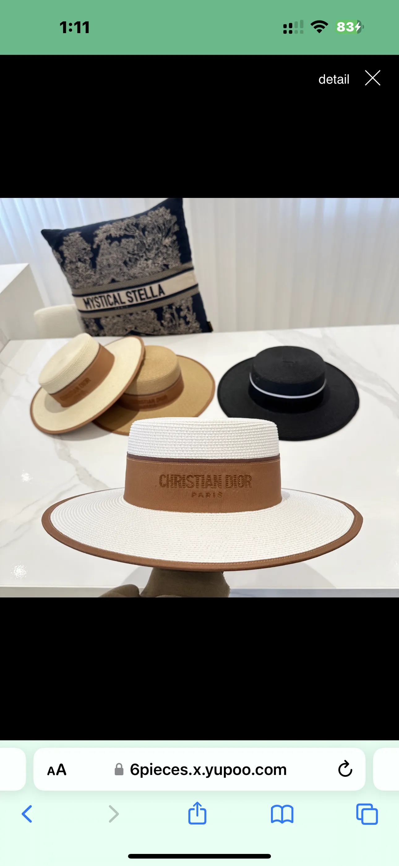 luxury hat