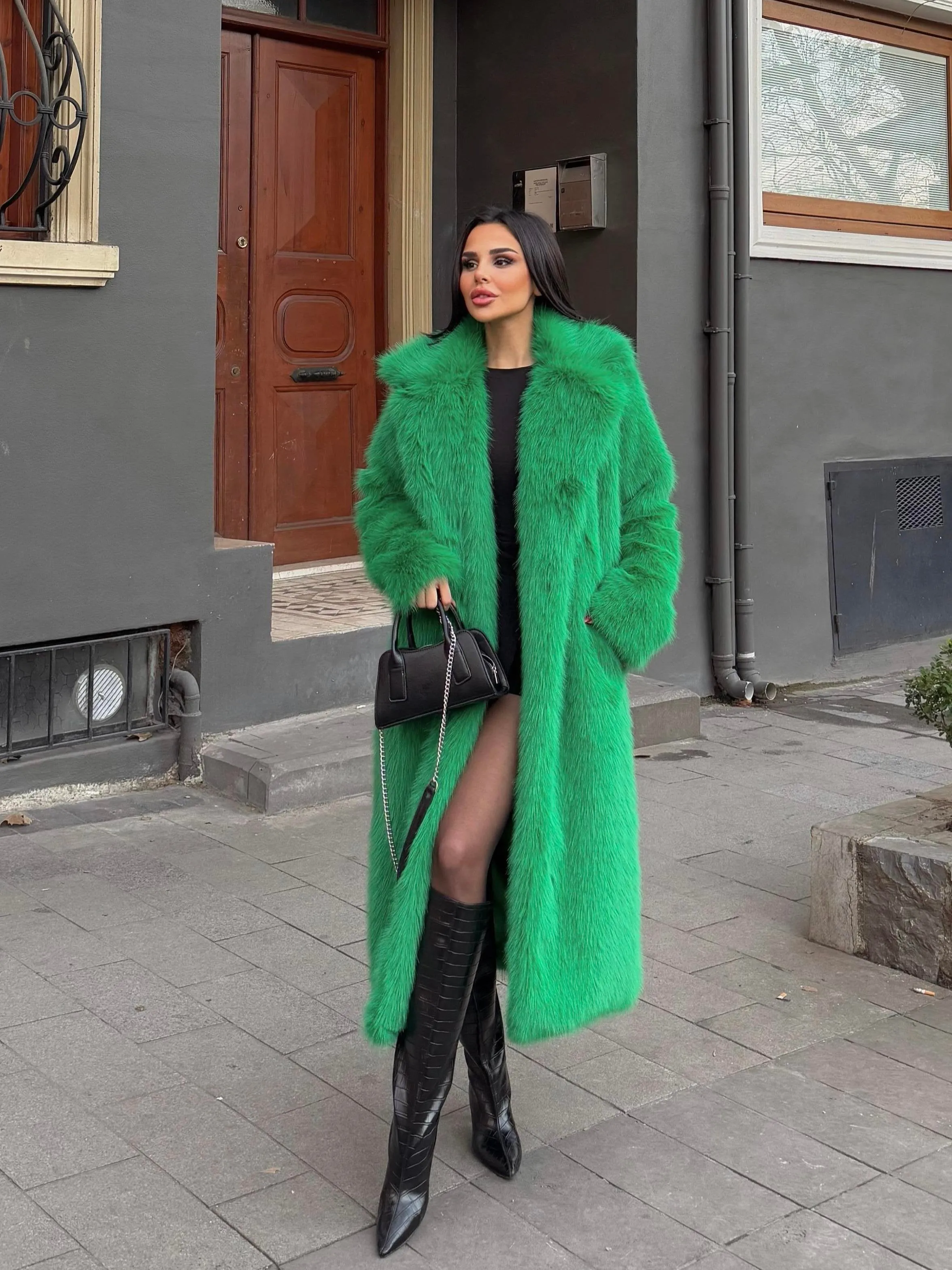 Lyon Faux Fur Coat