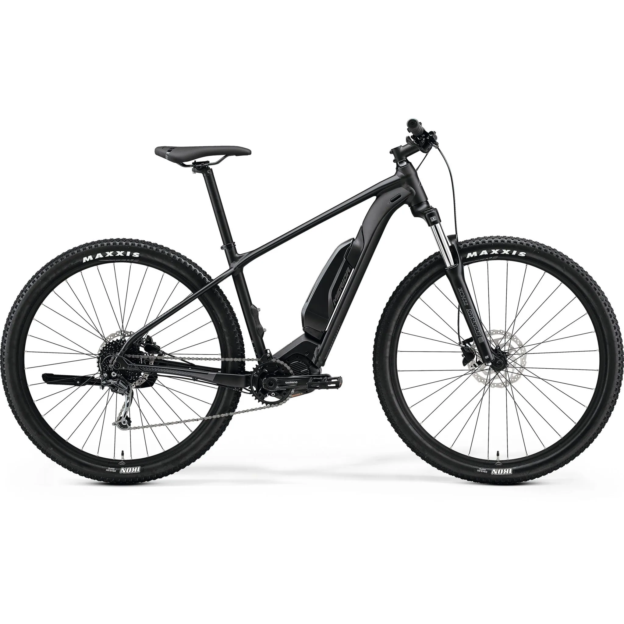 Merida eBig Nine 300 SE Electric Mountain Bike 504wh Battery Matt Black