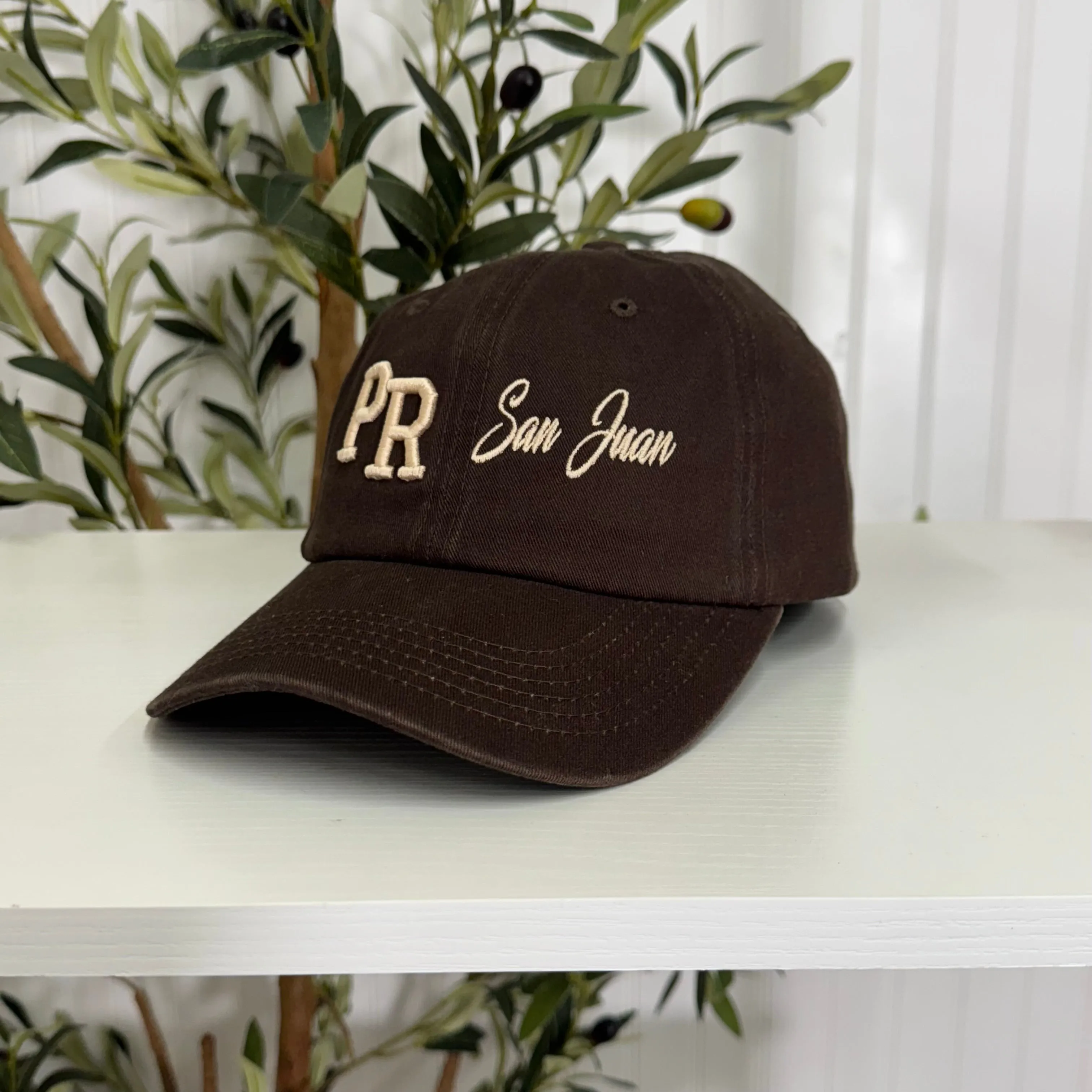PR 3D San Juan Embroidered Baseball Cap 🇵🇷🧢