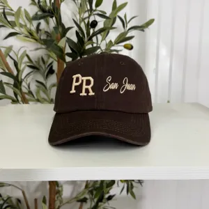 PR 3D San Juan Embroidered Baseball Cap 🇵🇷🧢
