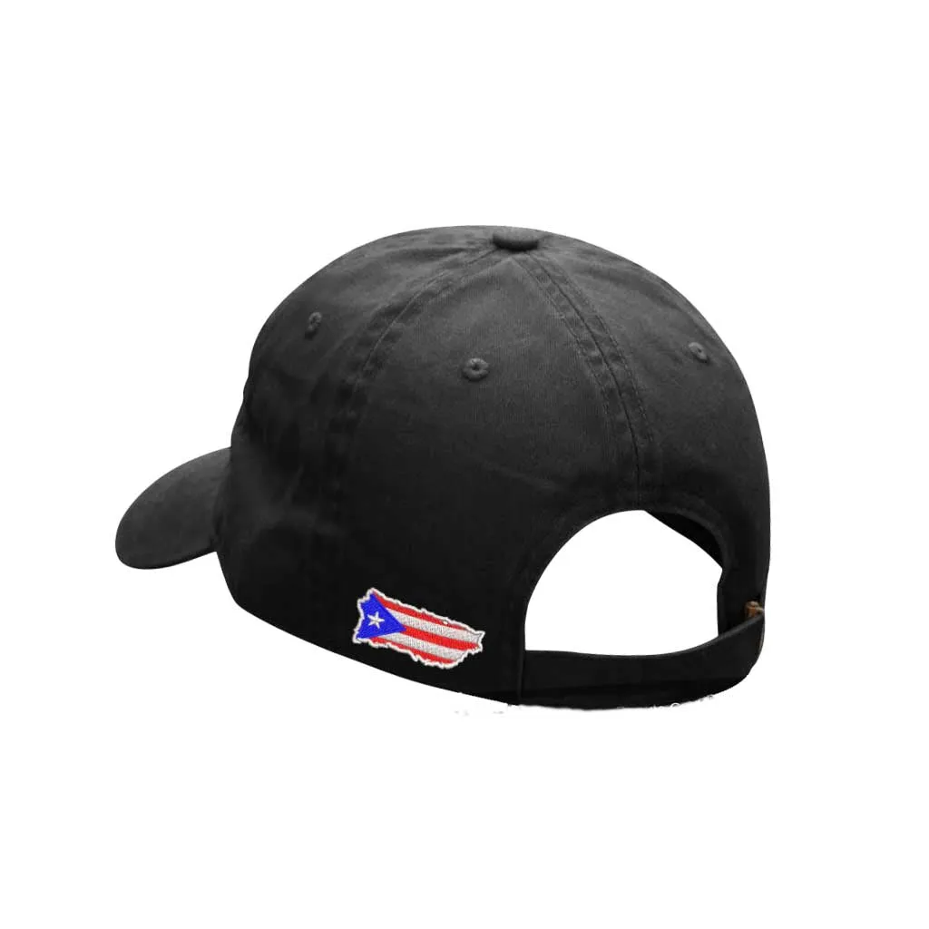 Puerto Rico Camera Embroidered Baseball Hat 📸🇵🇷