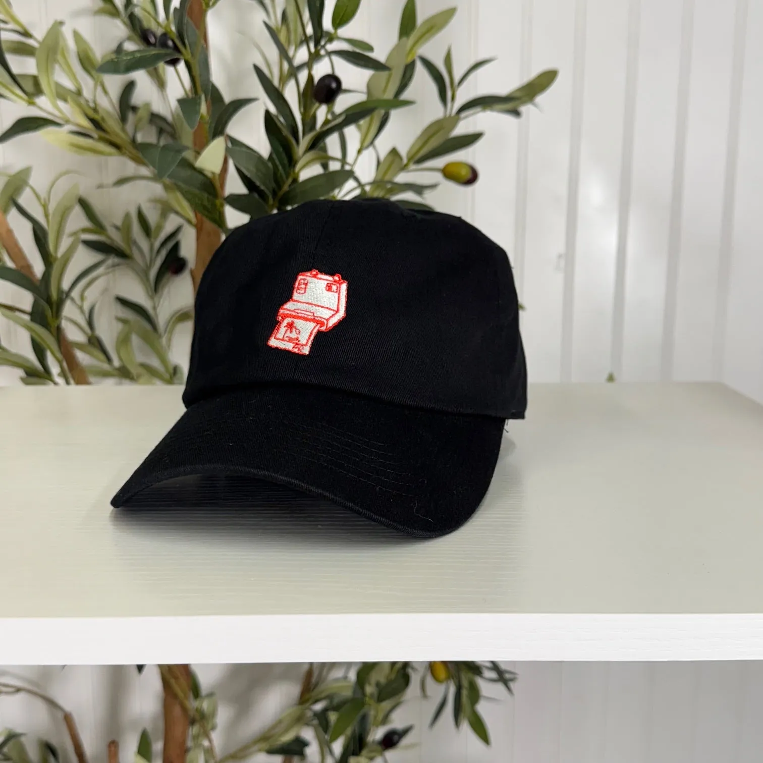 Puerto Rico Camera Embroidered Baseball Hat 📸🇵🇷