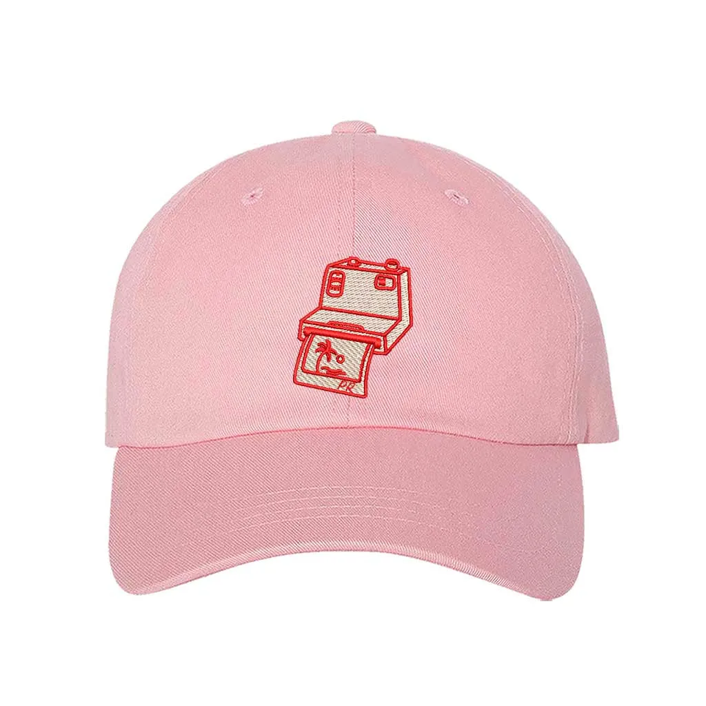 Puerto Rico Camera Embroidered Baseball Hat 📸🇵🇷