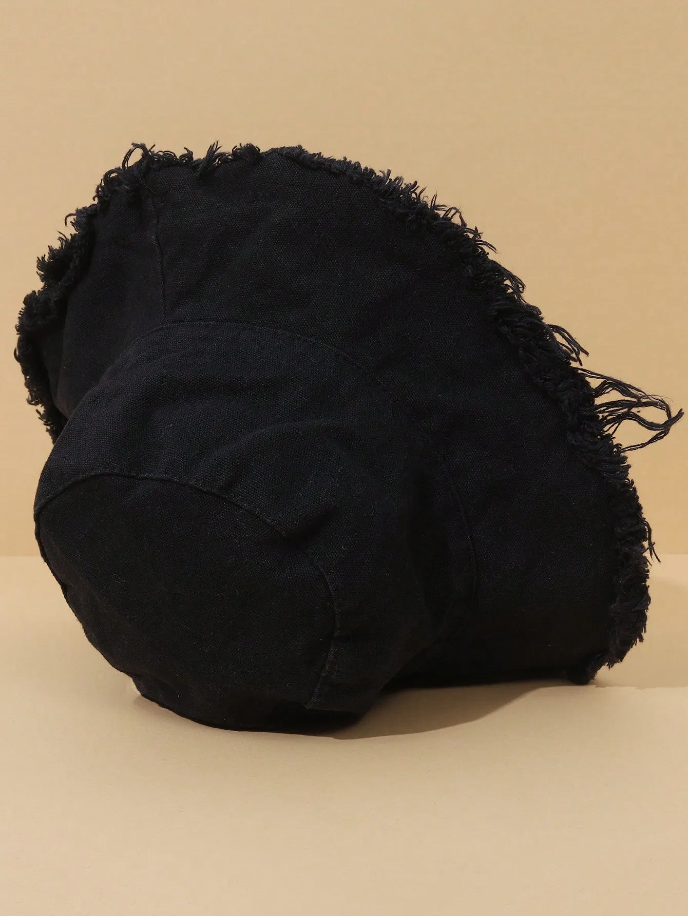 Solid Raw Trim Bucket Hat