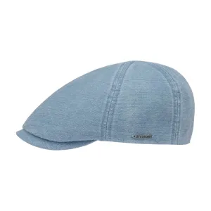 Stetson - Castleford Duck Cap - Sixpence/Flat Cap - Blue/Mottled