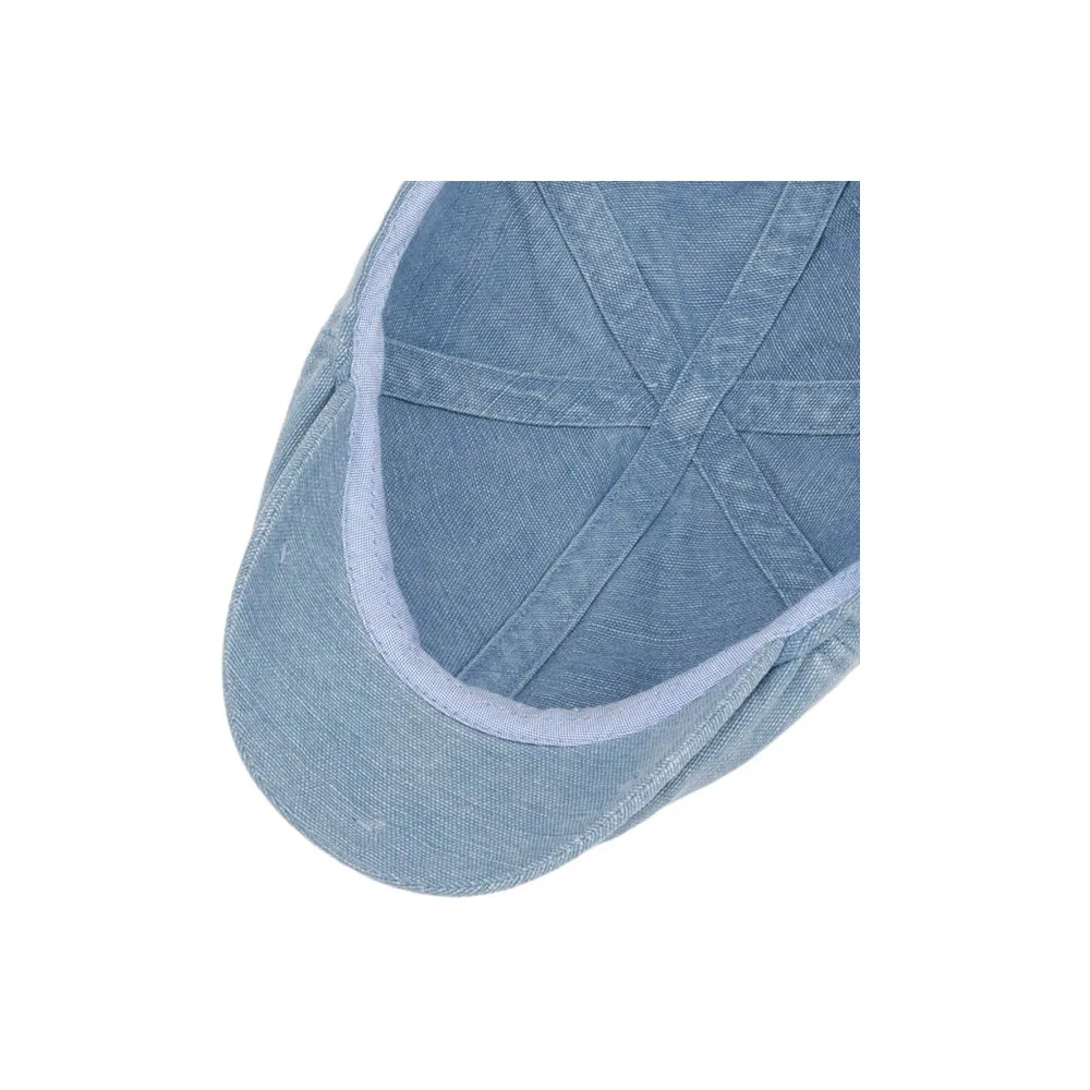 Stetson - Castleford Duck Cap - Sixpence/Flat Cap - Blue/Mottled