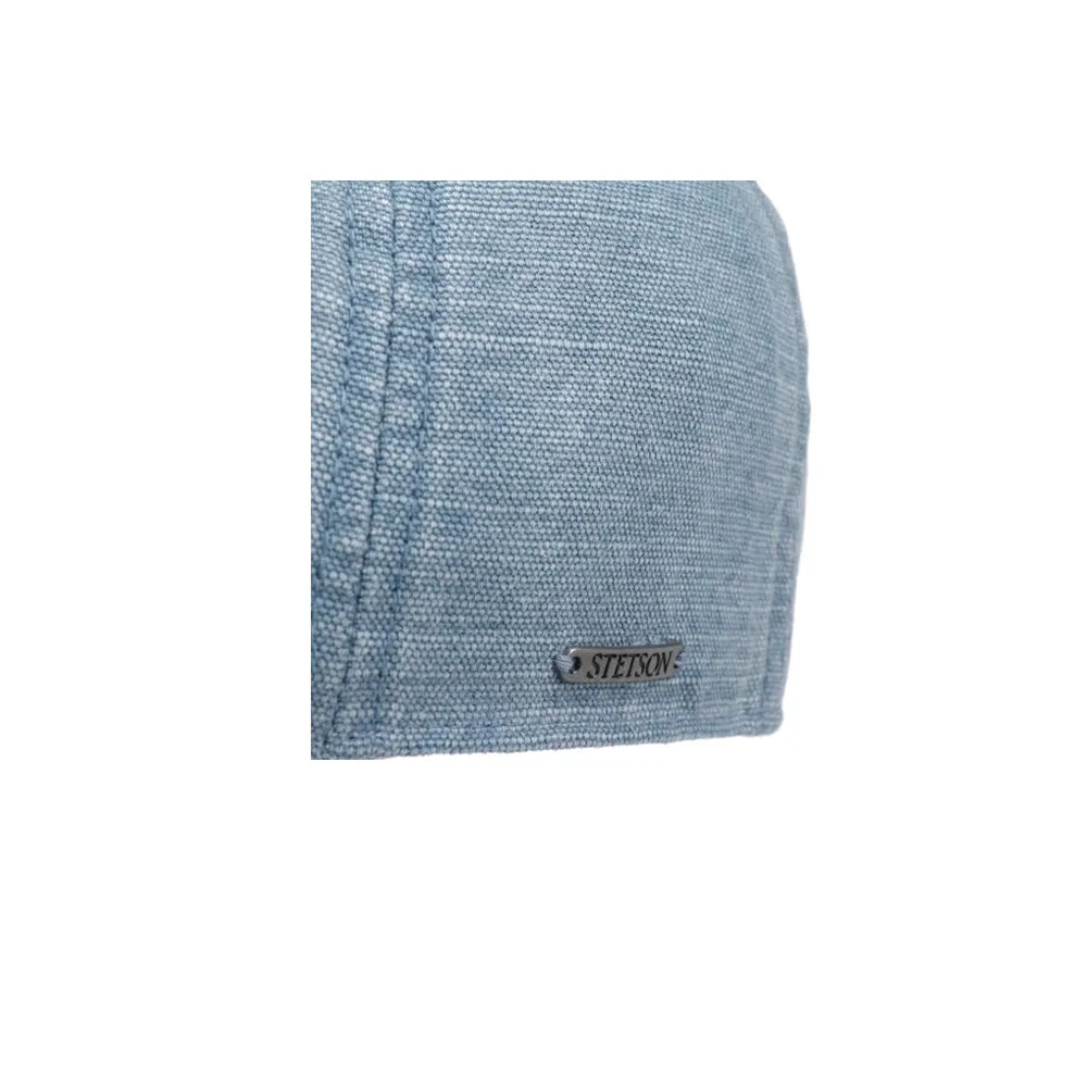 Stetson - Castleford Duck Cap - Sixpence/Flat Cap - Blue/Mottled