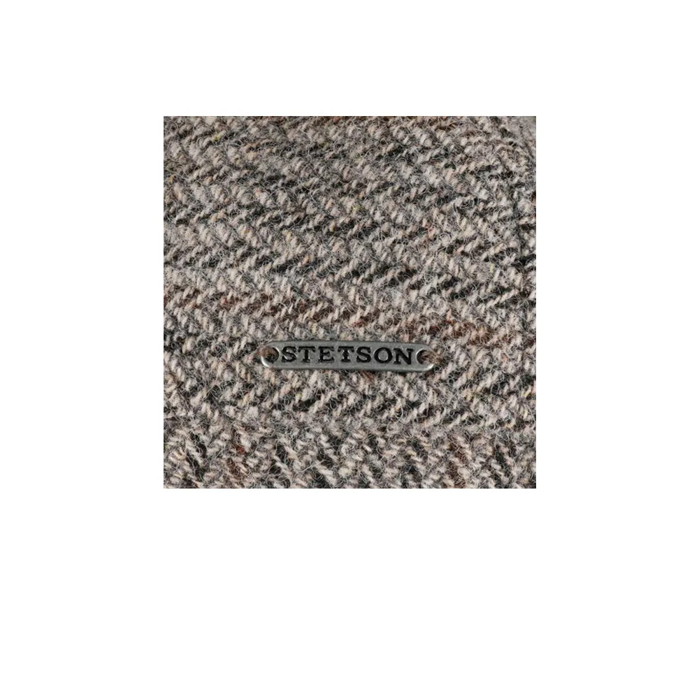 Stetson - Hastings Virgin Wool - Sixpence/Flat Cap - Grey