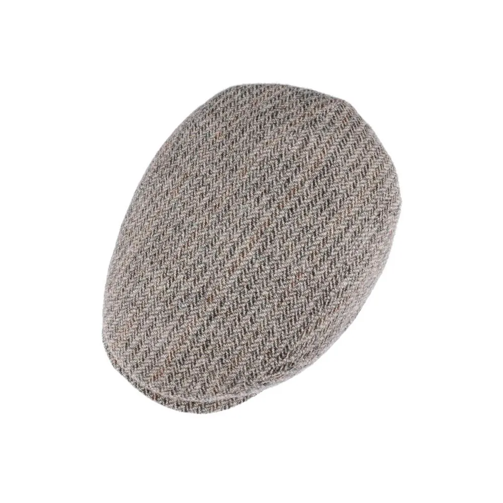 Stetson - Hastings Virgin Wool - Sixpence/Flat Cap - Grey