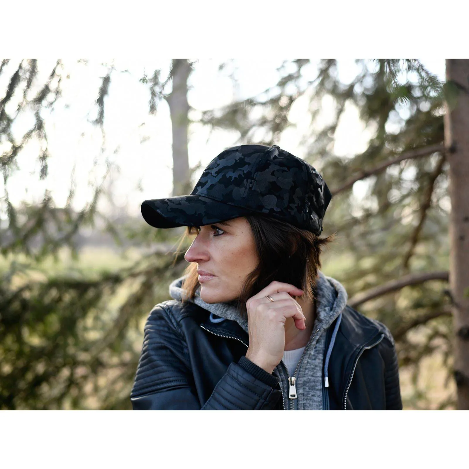 Suede Camo Hat -- 2 Colors!