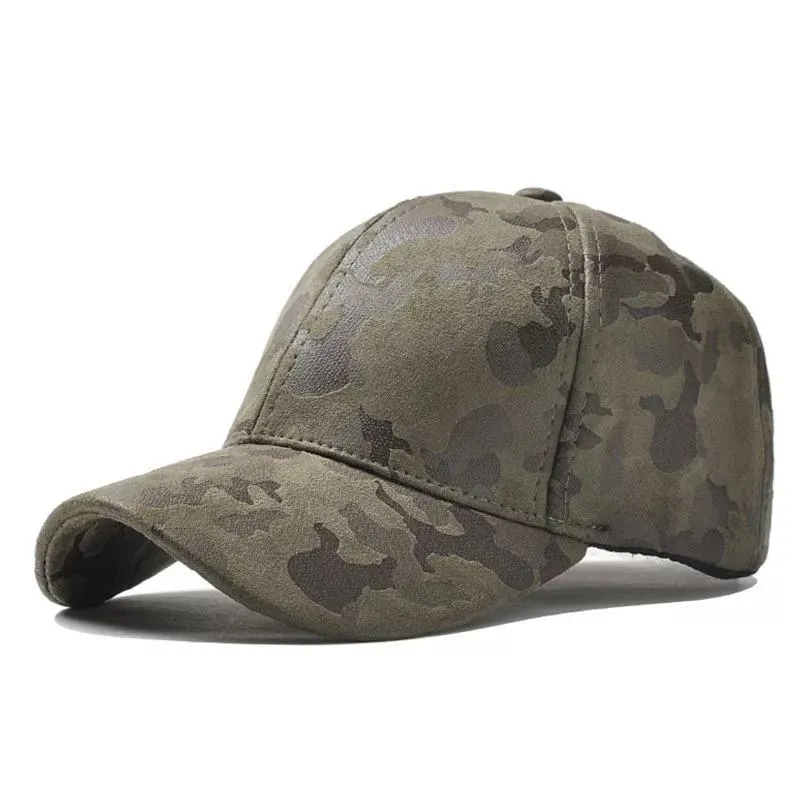Suede Camo Hat -- 2 Colors!